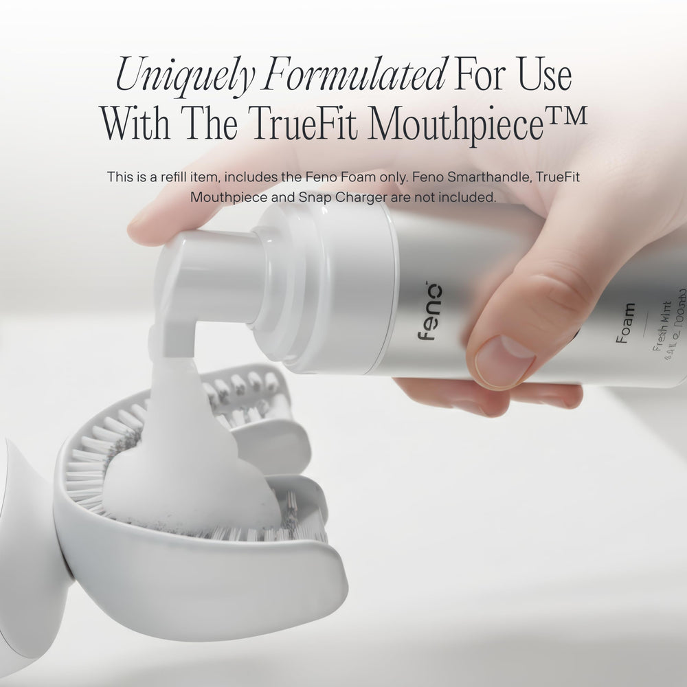 Feno Foam Toothpaste enamel-friendly care for sensitive teeth.