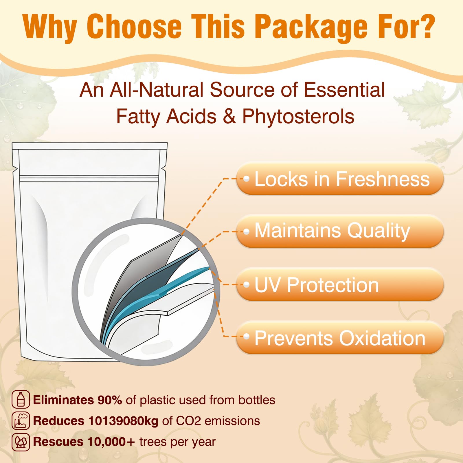 Fenolutra cold-pressed pumpkin seed oil bottle preserves essential EFAs.
