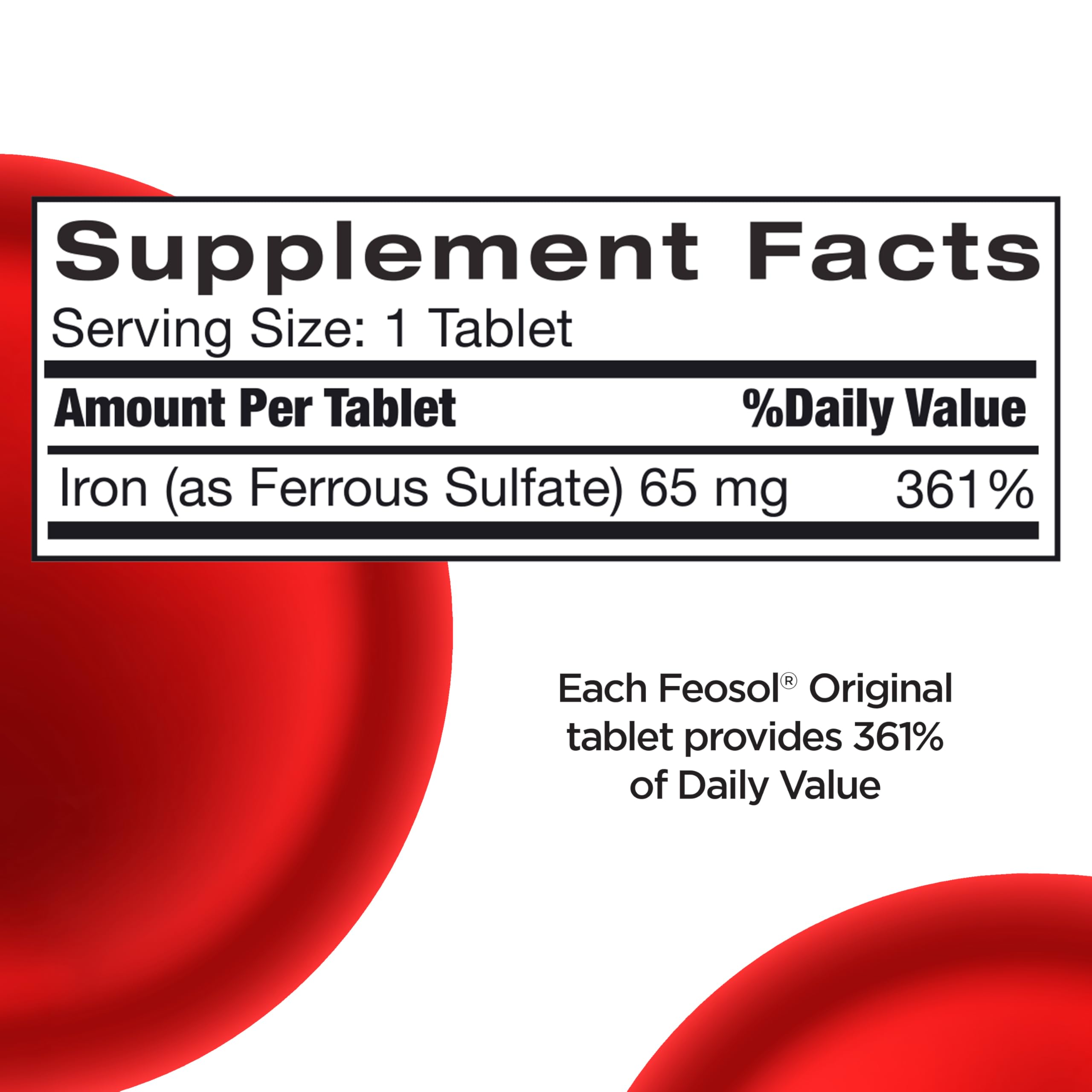 Feosol Original daily-use scene with a tablet during routine.
