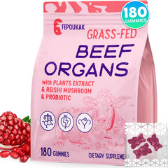 Fepoukak beef organ supplement bottle front for women's health support