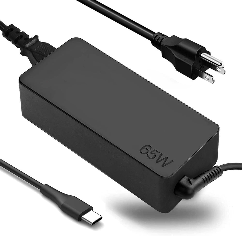 Fepprry 65W USB-C laptop charger in compact form for travel and daily use.