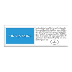 Feroglobin capsules close-up highlighting slow-release design for gentle digestion.