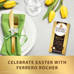 Ferrero Rocher creamy filling center creates smooth contrast with crunch.