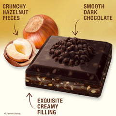 Ferrero Rocher gold foil packaging elevates gift-ready presentation.
