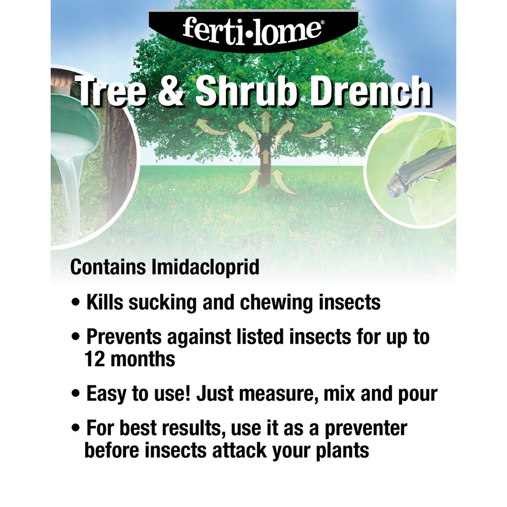 Ferti-Lome label-based insect control for outdoor trees and shrubs