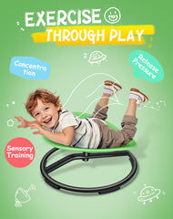 FERUERW Spinning Chair materials durable PP and metal for lasting use.
