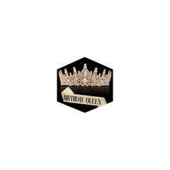 Fesciory gold crown tiara for women, close up sparkle enhances wedding or prom look