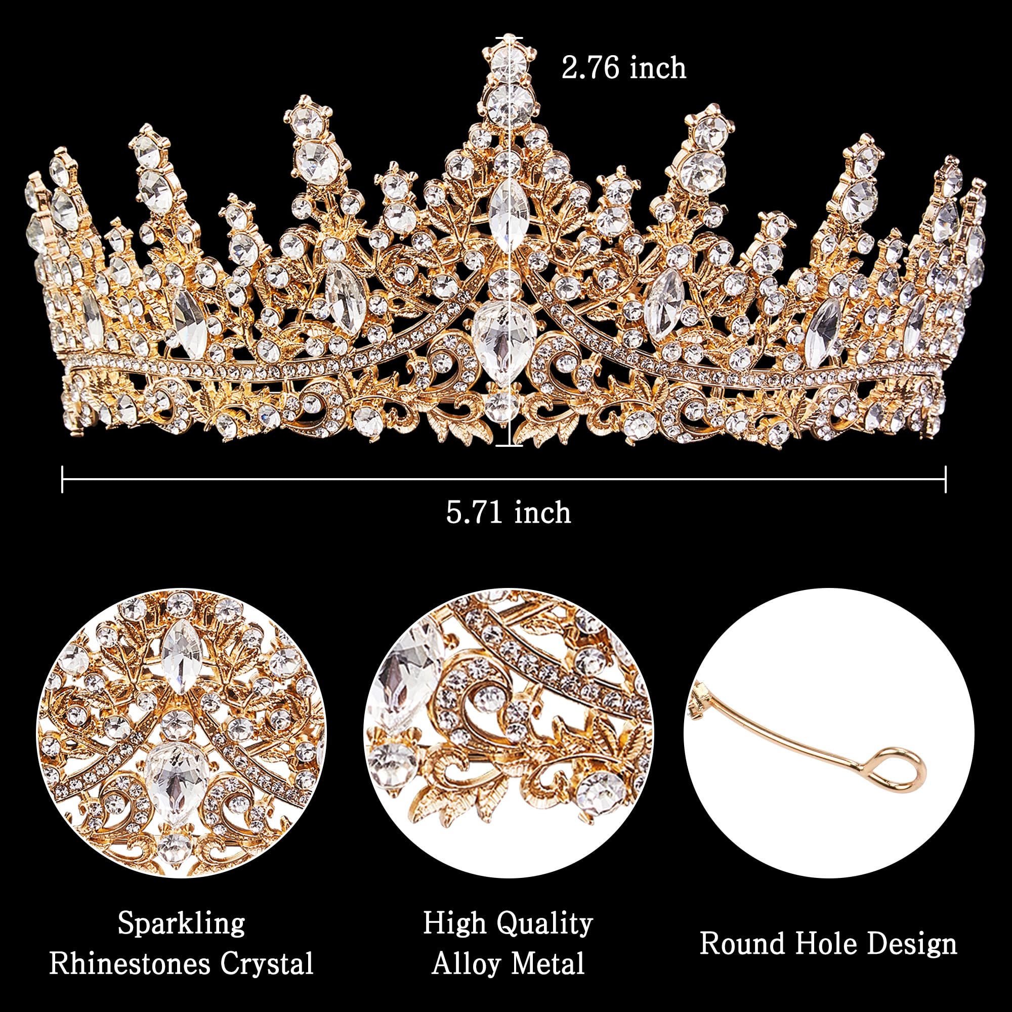 Fesciory party tiara for coming-of-age celebrations, enhances festive looks.
