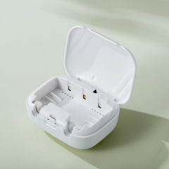 FESTIVAGUARD toothbrush sanitizer case drying with built-in fan