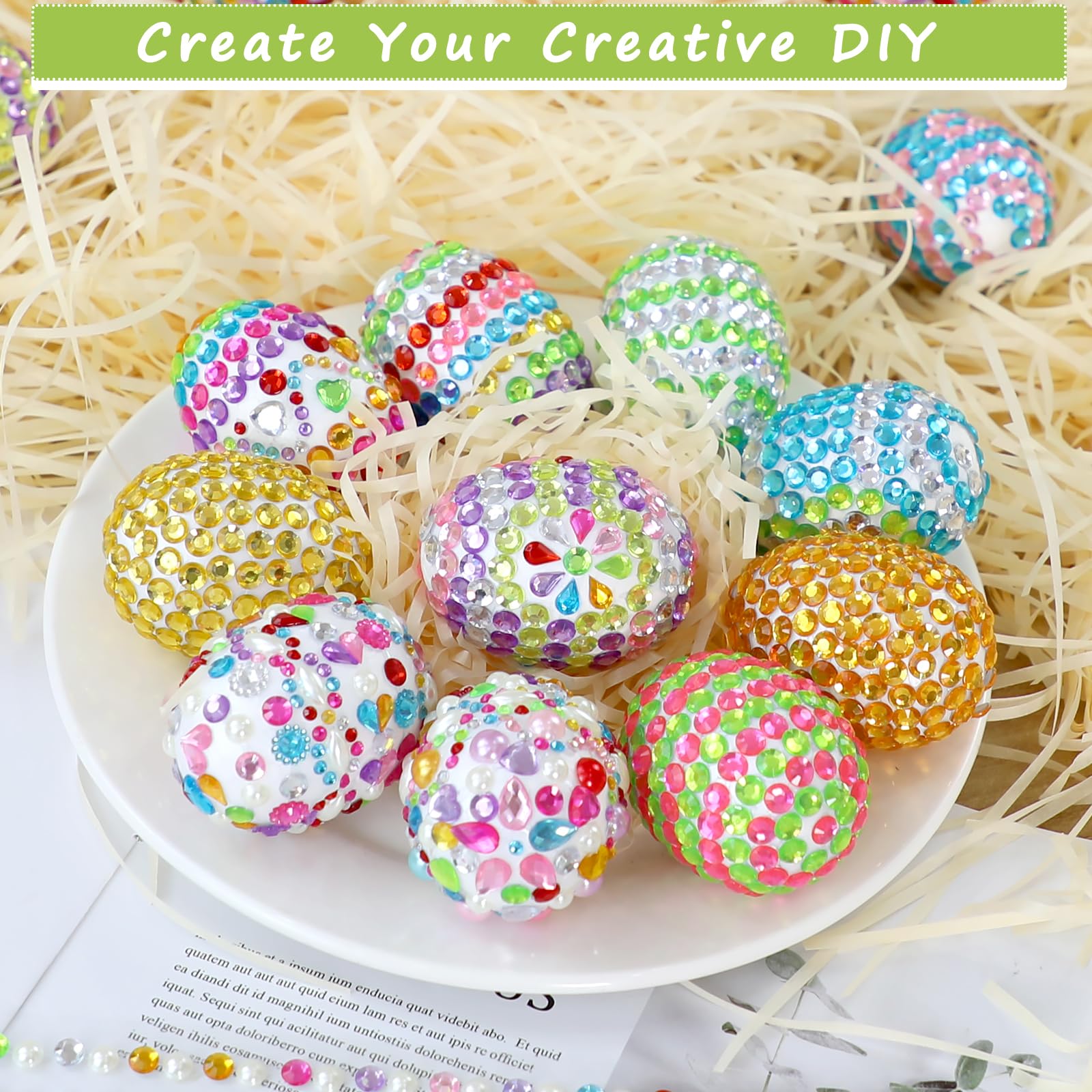 Fethwoin DIY Easter decor ideas for family crafts and classroom use.