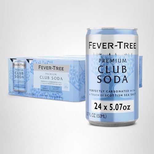 Fever-Tree Club Soda silky texture close-up, smooth carbonation for a refined finish.