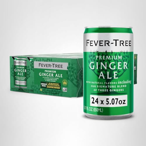 Fever-Tree Ginger Ale non-GMO certified, trusted quality in every can.