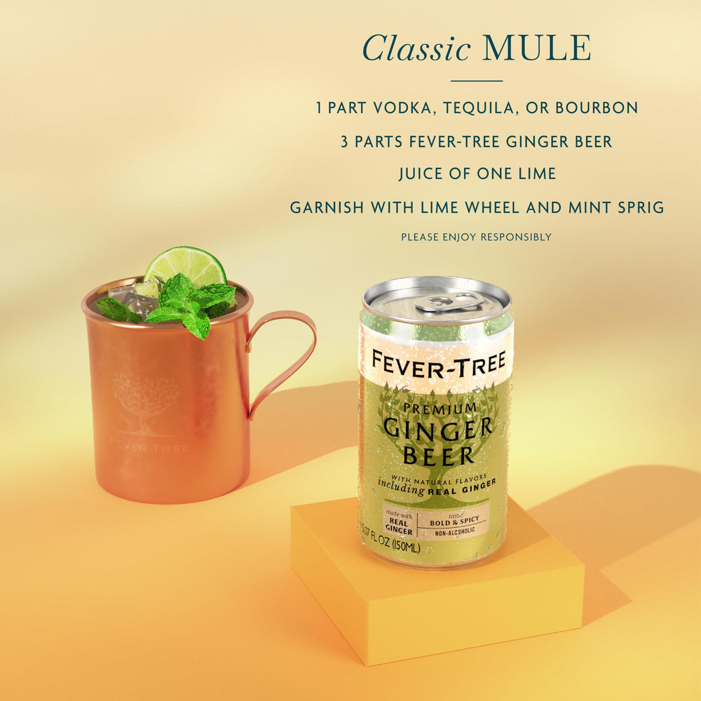 Lime garnish with Fever-Tree Ginger Beer for a zesty serve