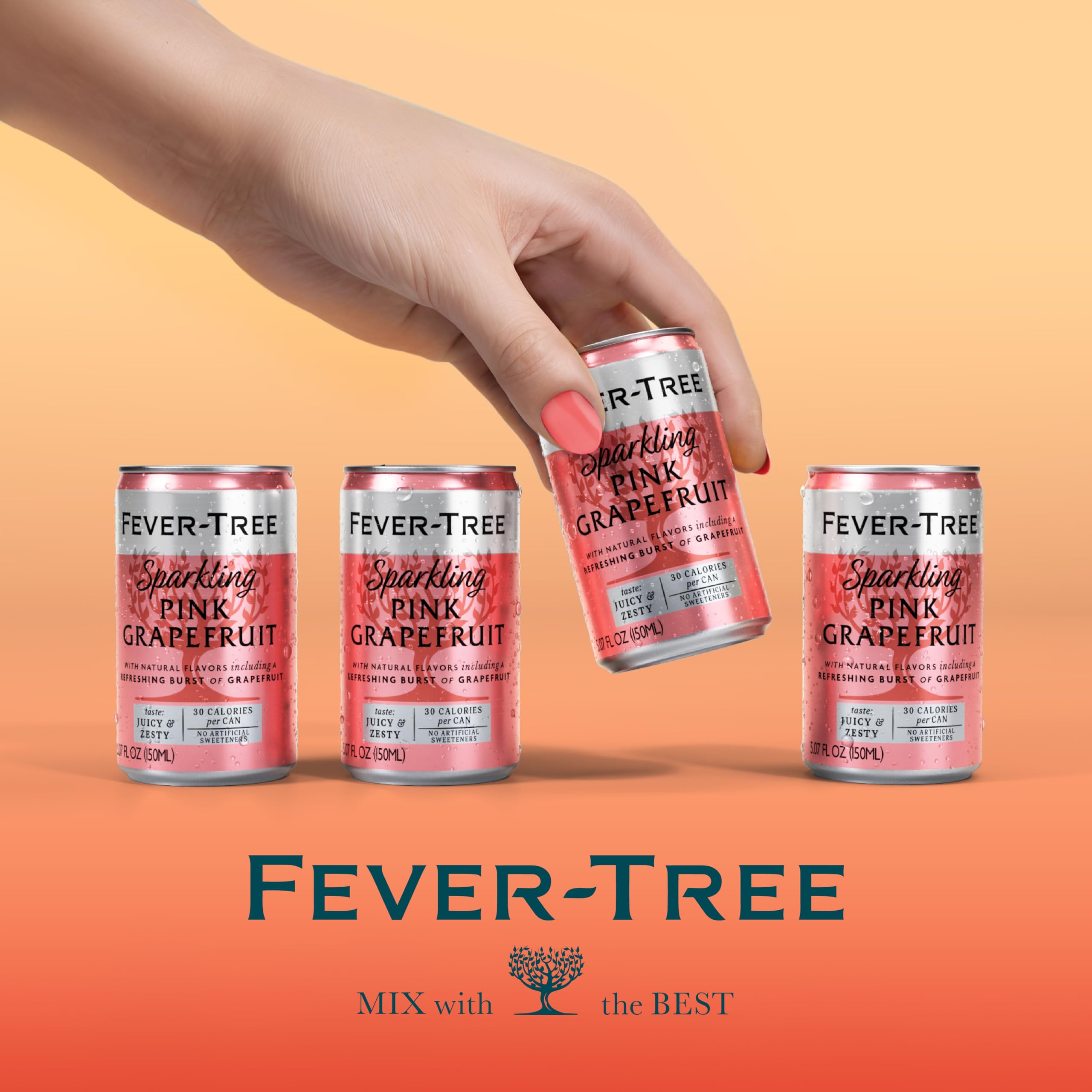 Fever-Tree Sparkling Pink Grapefruit 24-pack signals bulk entertaining.