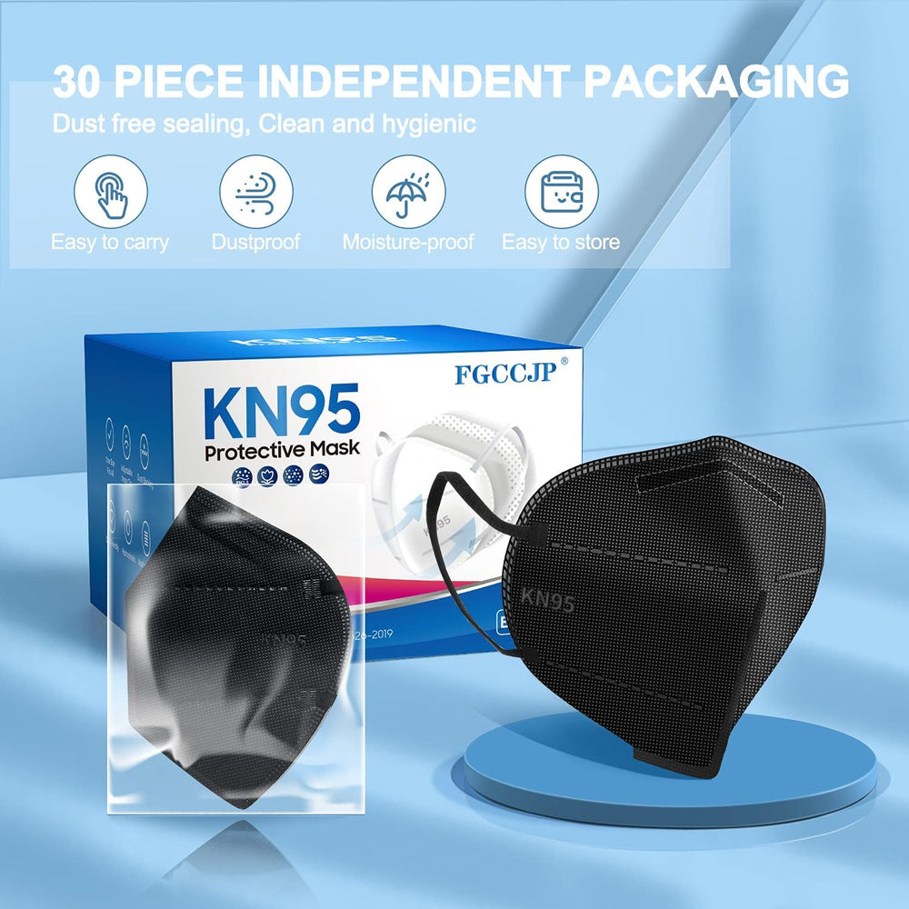 FGCCJP KN95 breathable filtration helps easy breathing.