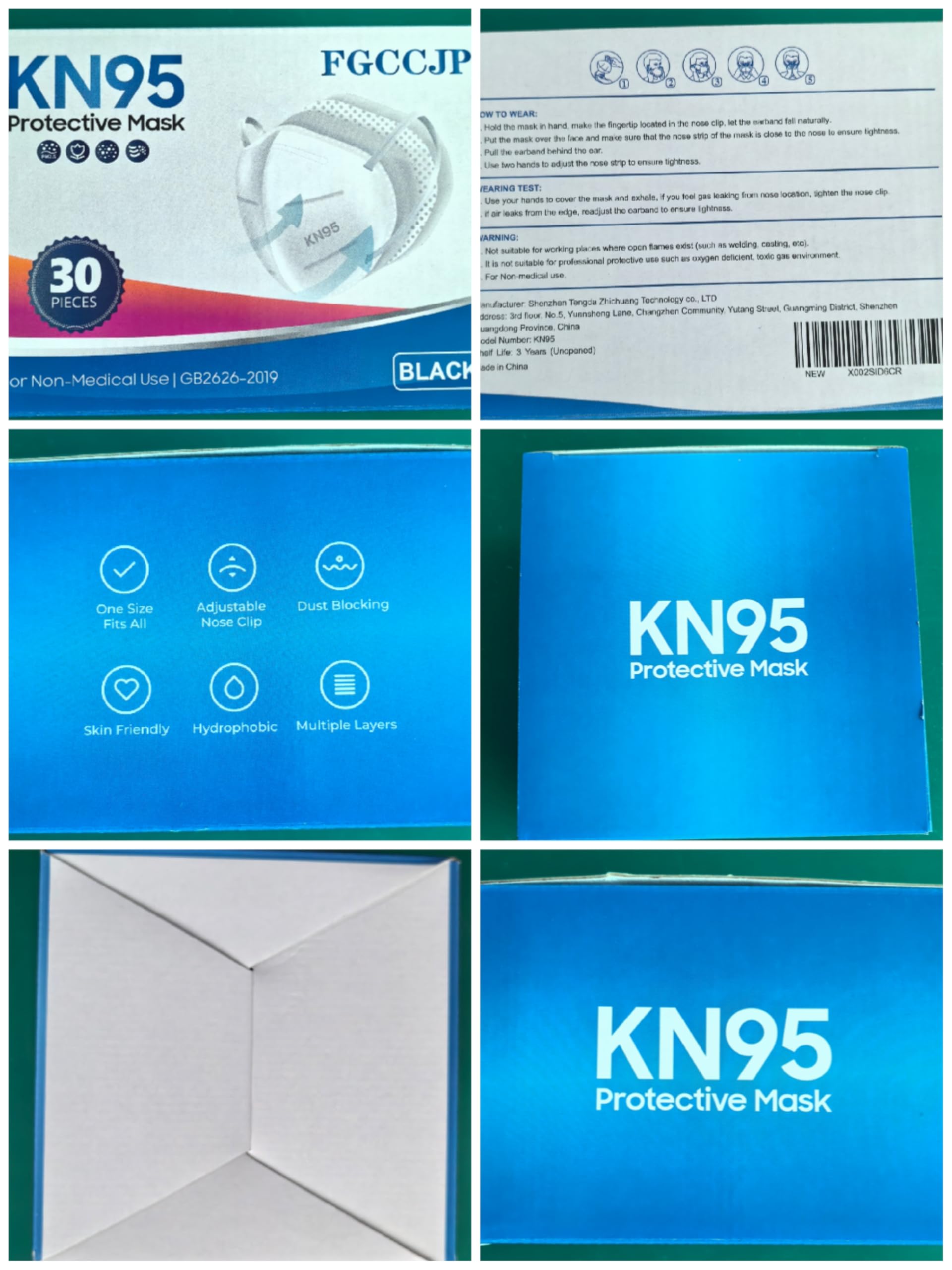 FGCCJP KN95 masks suitable for public indoor settings.