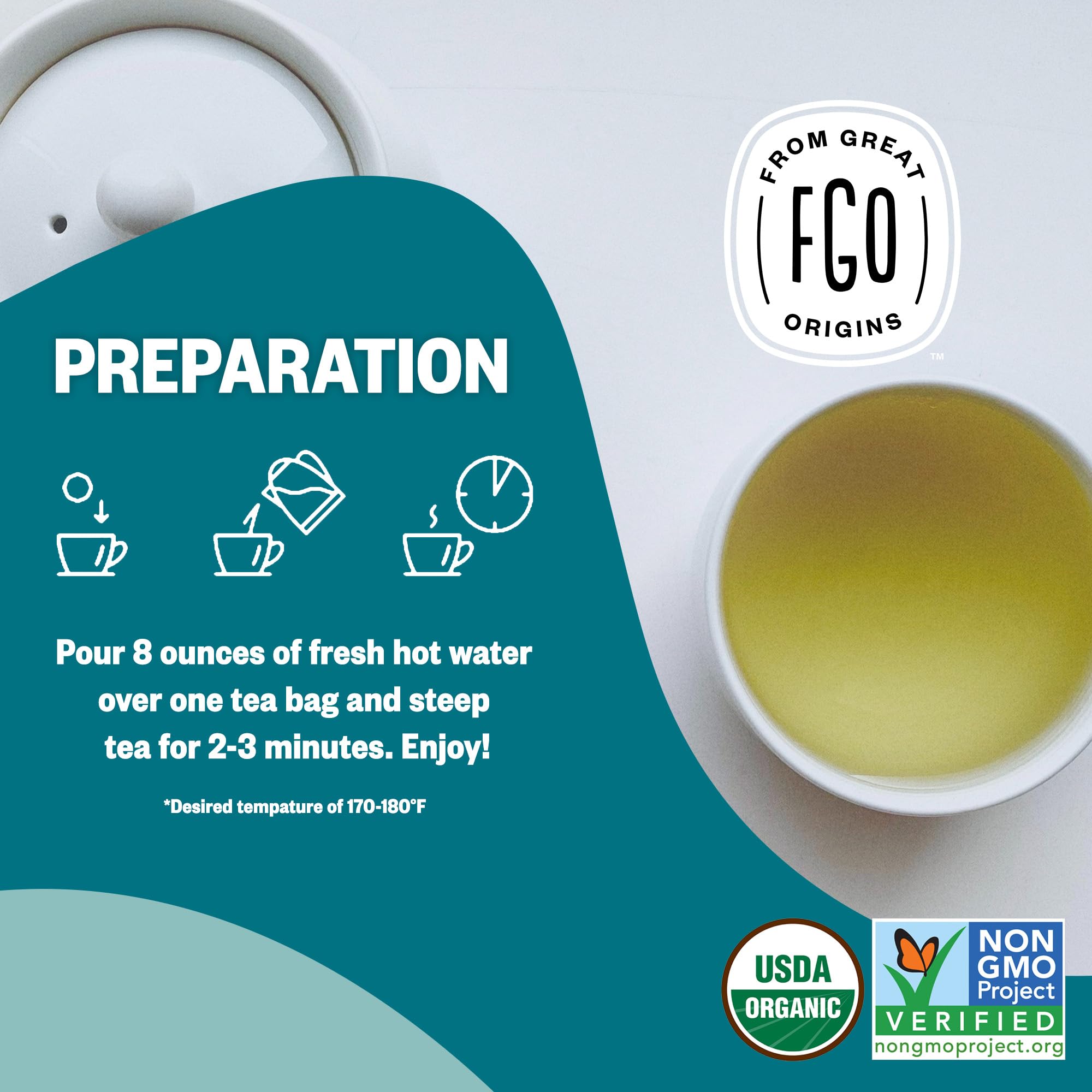 FGO Abacá hemp fiber tea bags close-up show eco-friendly materials