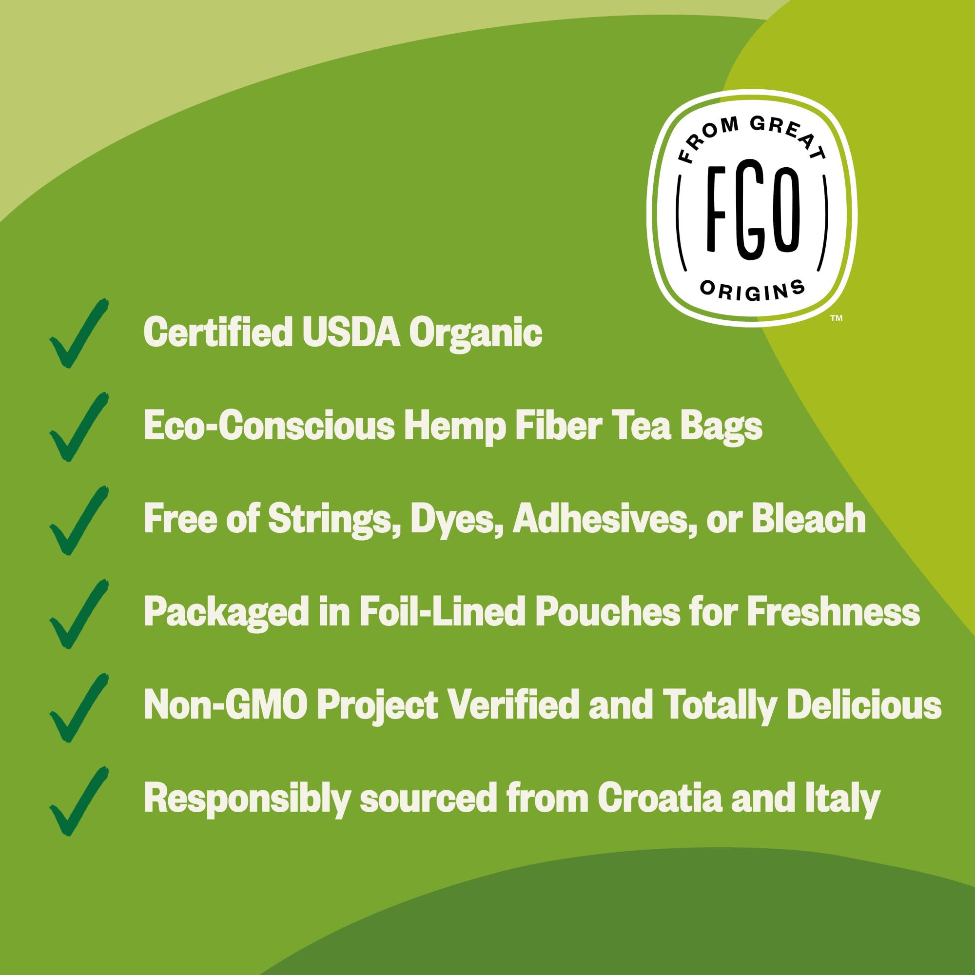 FGO Lemon Balm tea invites sustainable packaging choices for eco-conscious drinkers.