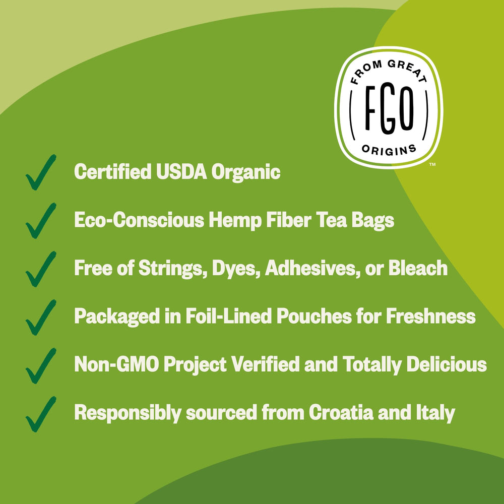 FGO Lemon Balm tea invites sustainable packaging choices for eco-conscious drinkers.