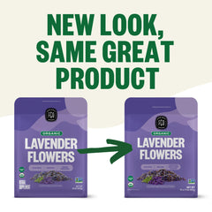 FGO organic dried lavender France packaging bulk highlighting 16oz value