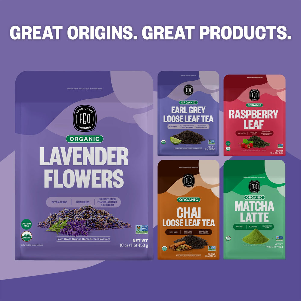 FGO organic dried lavender France with USDA seal for trusted sourcing