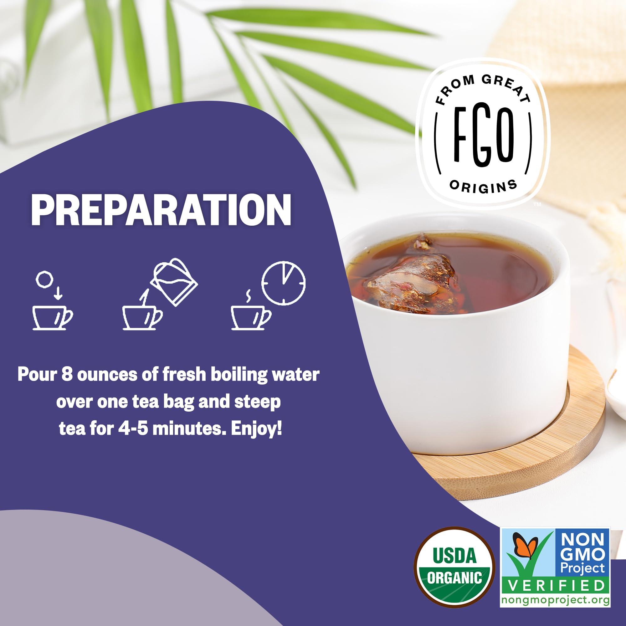 FGO Reusable foil-lined bag helps maintain flavor between brews.