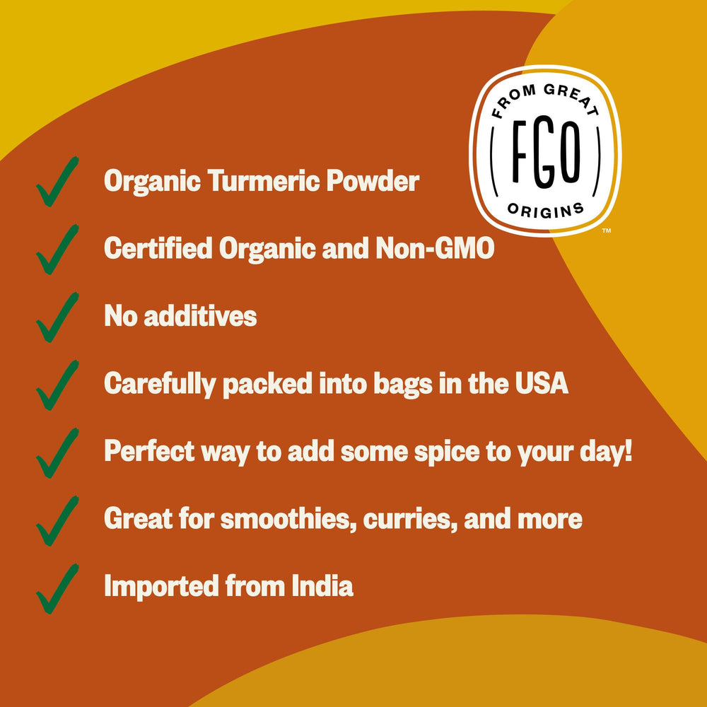 FGO Turmeric powder storage in a pantry jar preserves aroma.