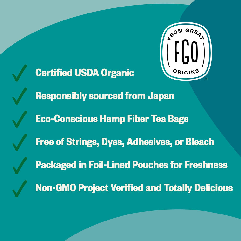 FGO USDA Organic seal assures certified quality