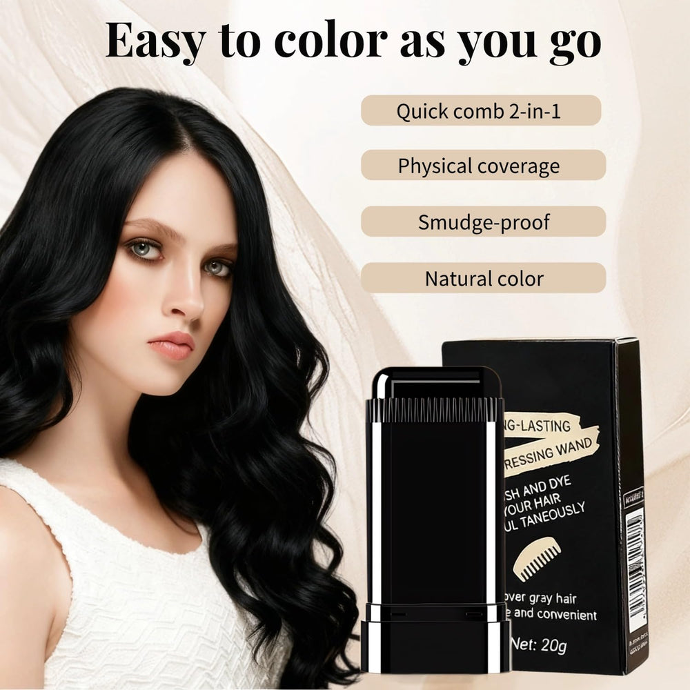 FHH Black shade provides a natural top-up look.