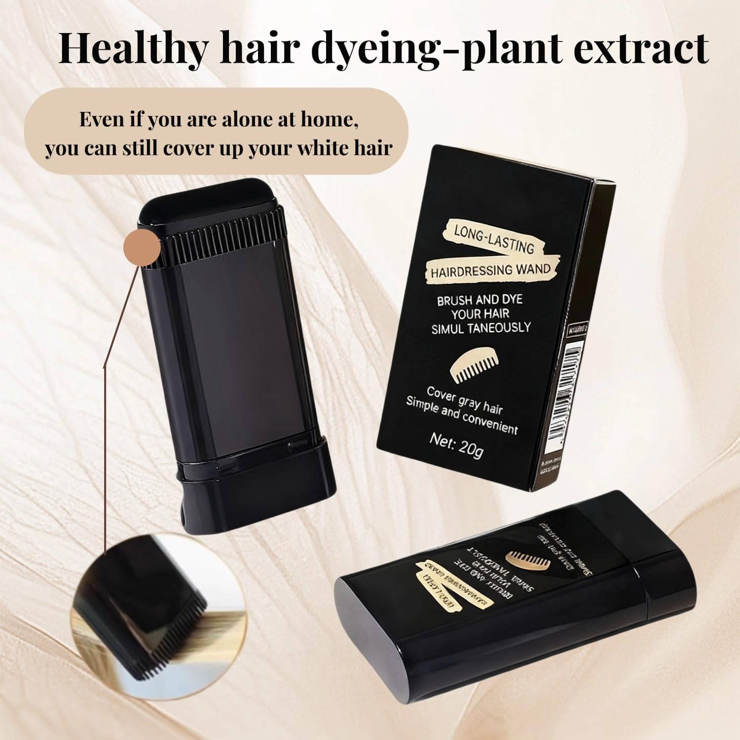 FHH Dye Stick with twist action for easy color application on the go.