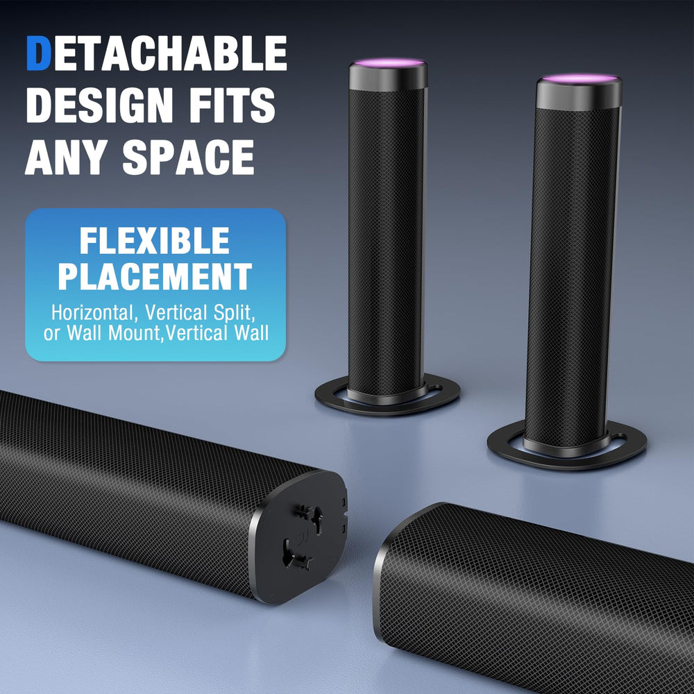 FHNFHN Bluetooth 5.3 with multiple inputs for easy wireless pairing.