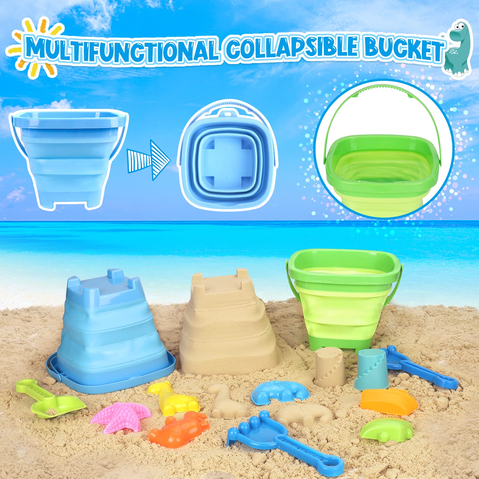 FHOZGECY construction vehicles and molds support tactile play and fine motor practice.