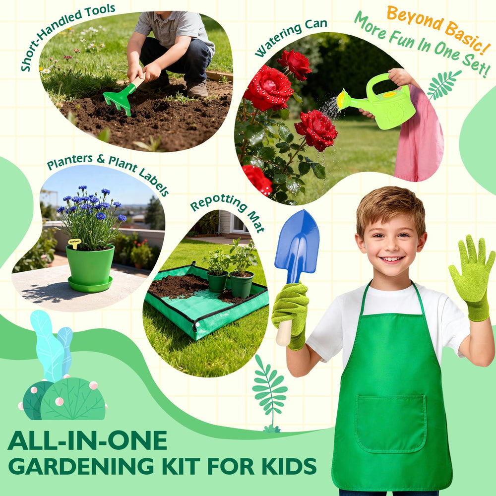 FHOZGECY repotting mat keeps mess contained during potting