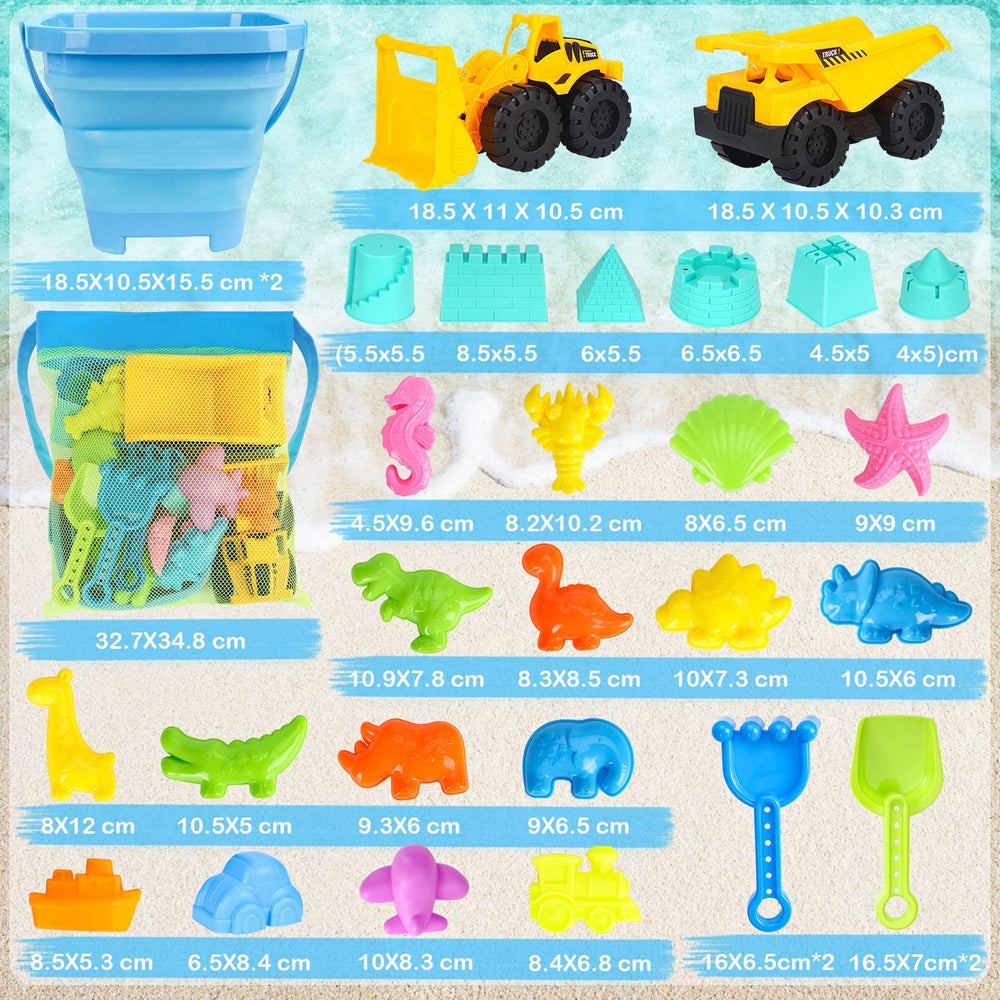 FHOZGECY sand play set is great for sunny days with kids aged 4–8.