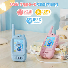 FHskFH private range kid walkie talkies ensure secure one to one chats