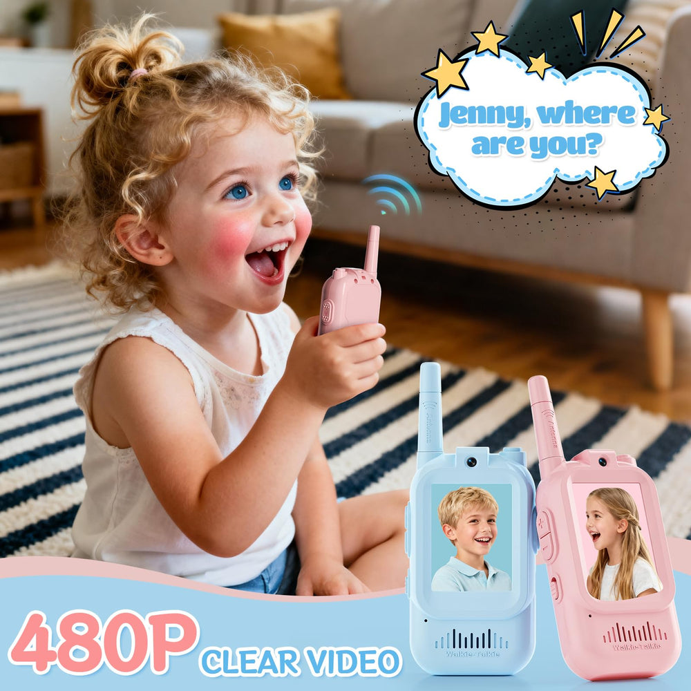 FHskFH usb c rechargeable walkie talkies keep kids powered on the go