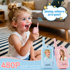 FHskFH usb c rechargeable walkie talkies keep kids powered on the go