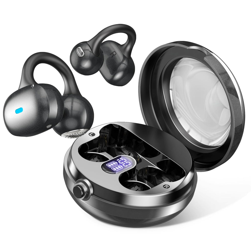 Fhumsh Open Ear Headphones clip-on design offers all-day comfort.