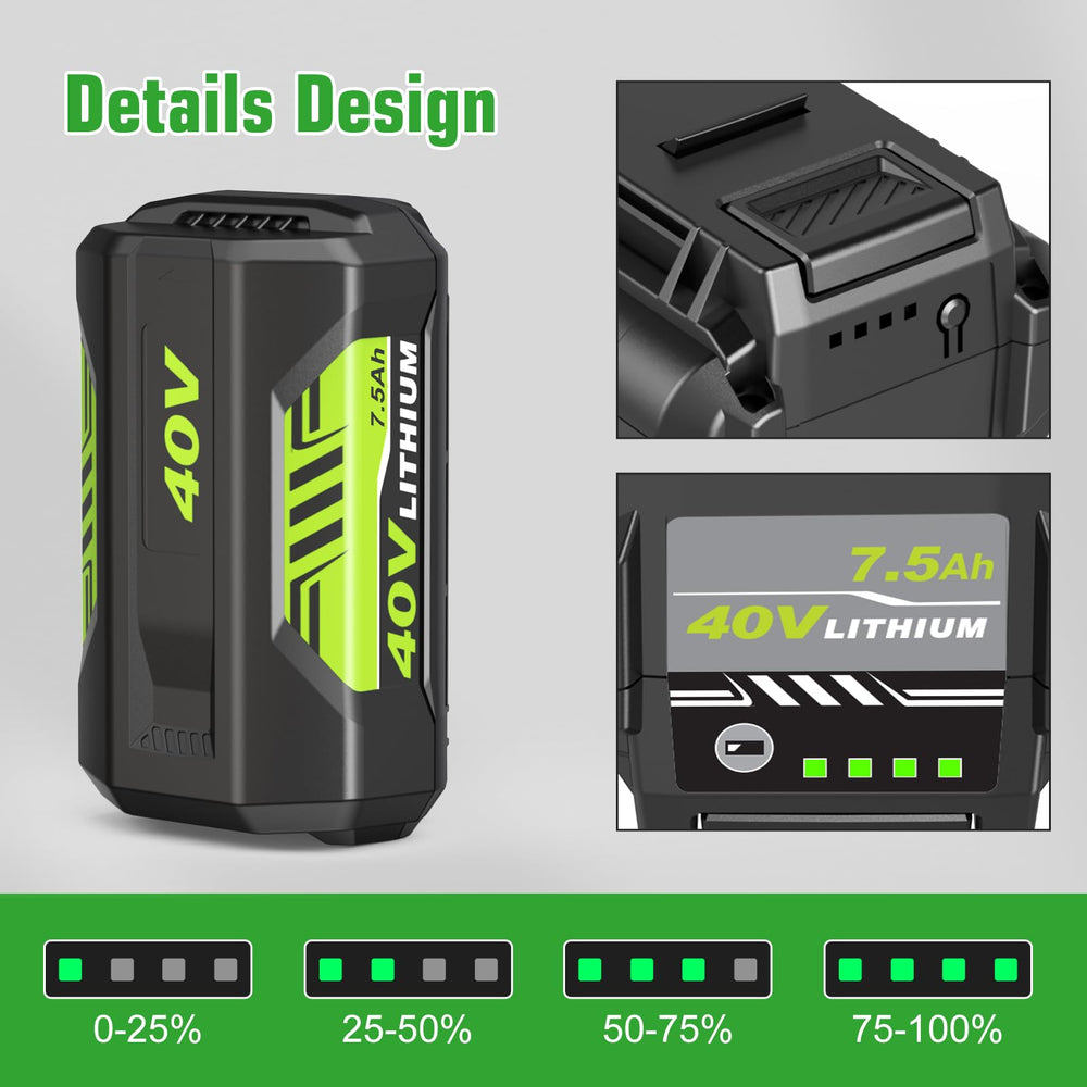 Fhybat Ryobi 40V battery compatibility with multiple tools