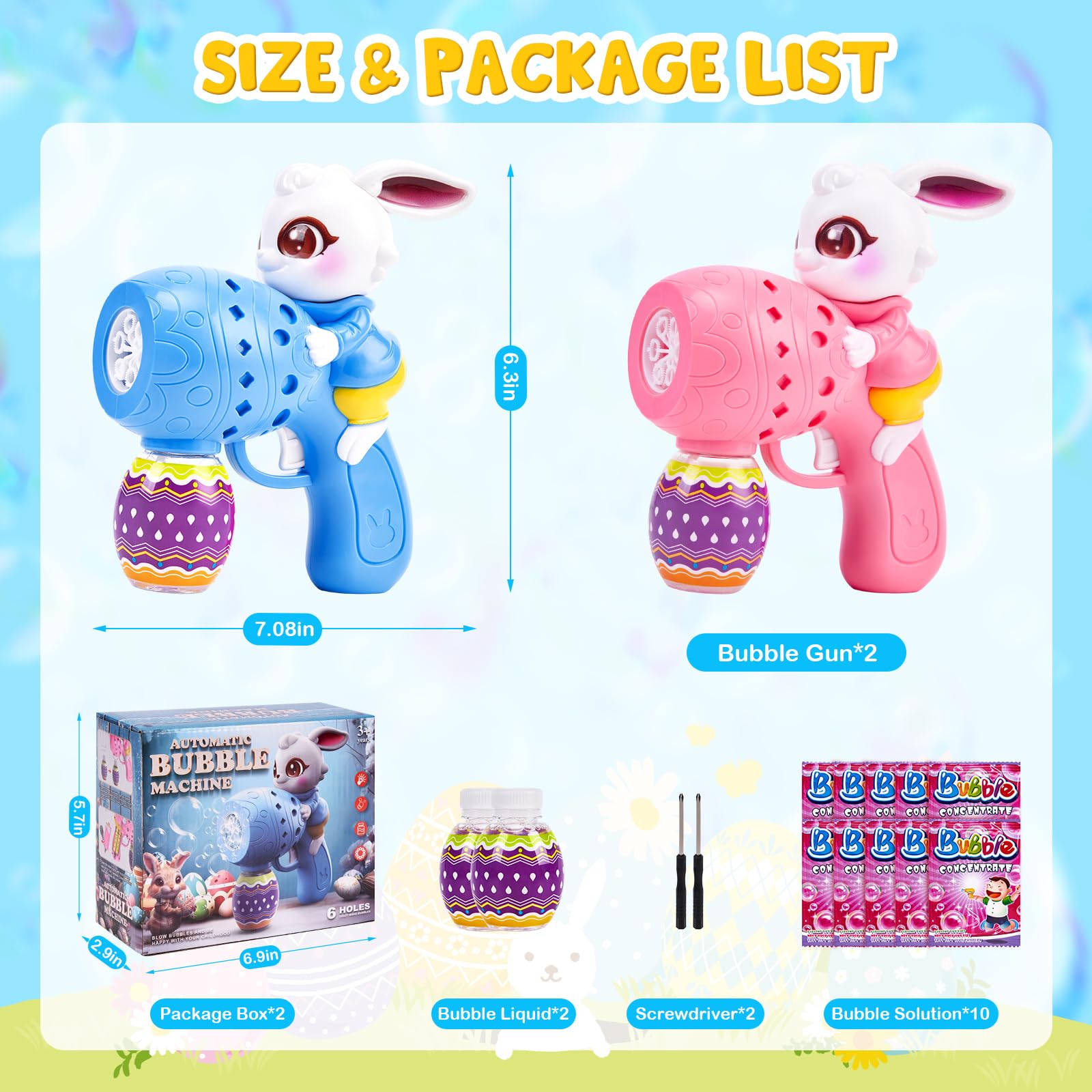FIALAME ABS plastic construction ensures safe, sturdy outdoor bubble play