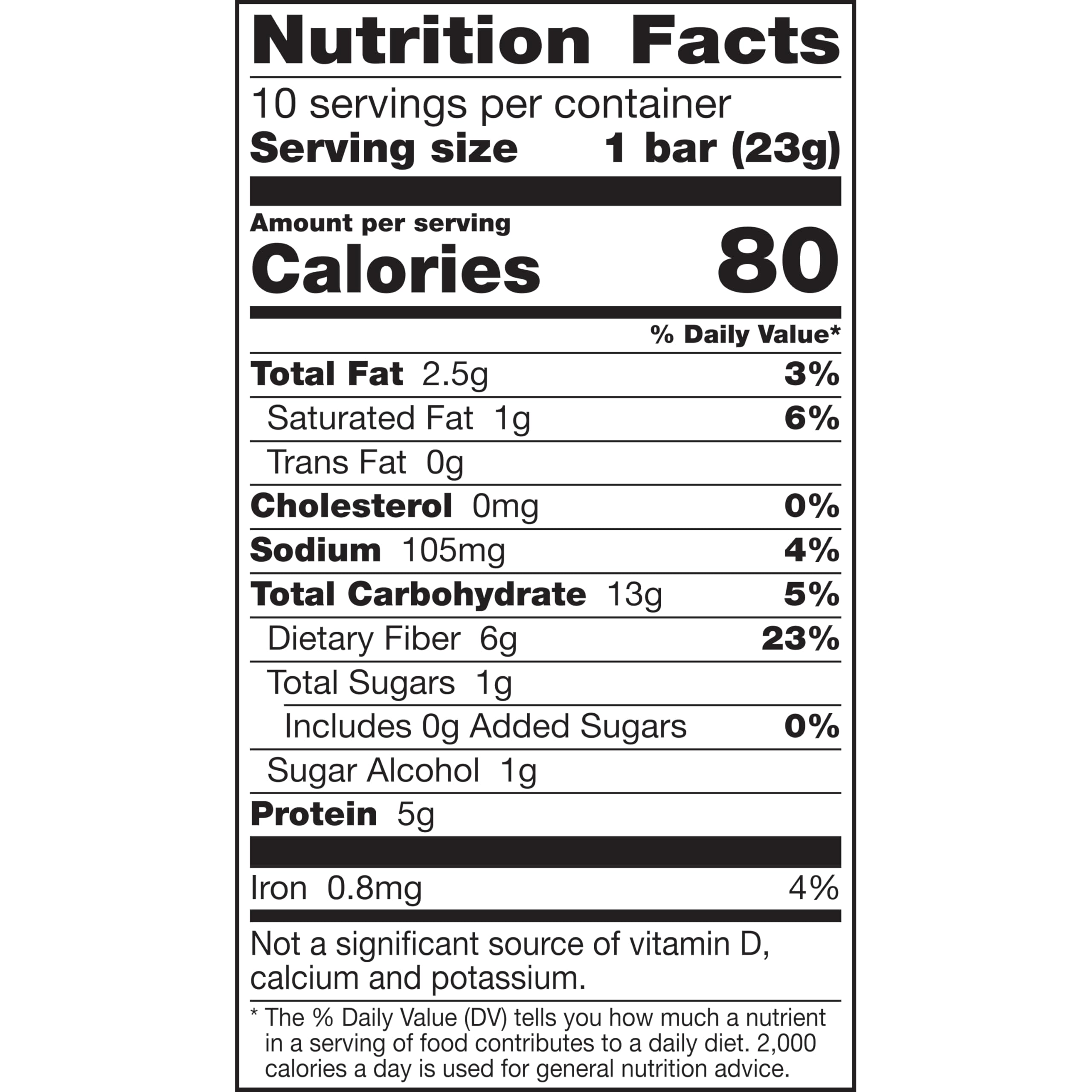 Fiber One 80 Calorie bar offers a diet-friendly snack idea.