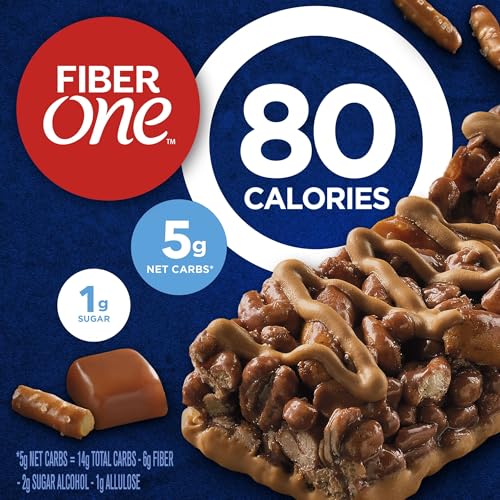 Fiber One 5-bar pack display for quick on-the-go snacking.