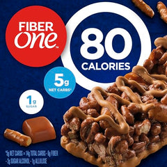 Fiber One 5-bar pack display for quick on-the-go snacking.