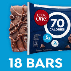 Fiber One Brownies chocolate fudge bar flatlay, showcasing rich flavor and fiber content