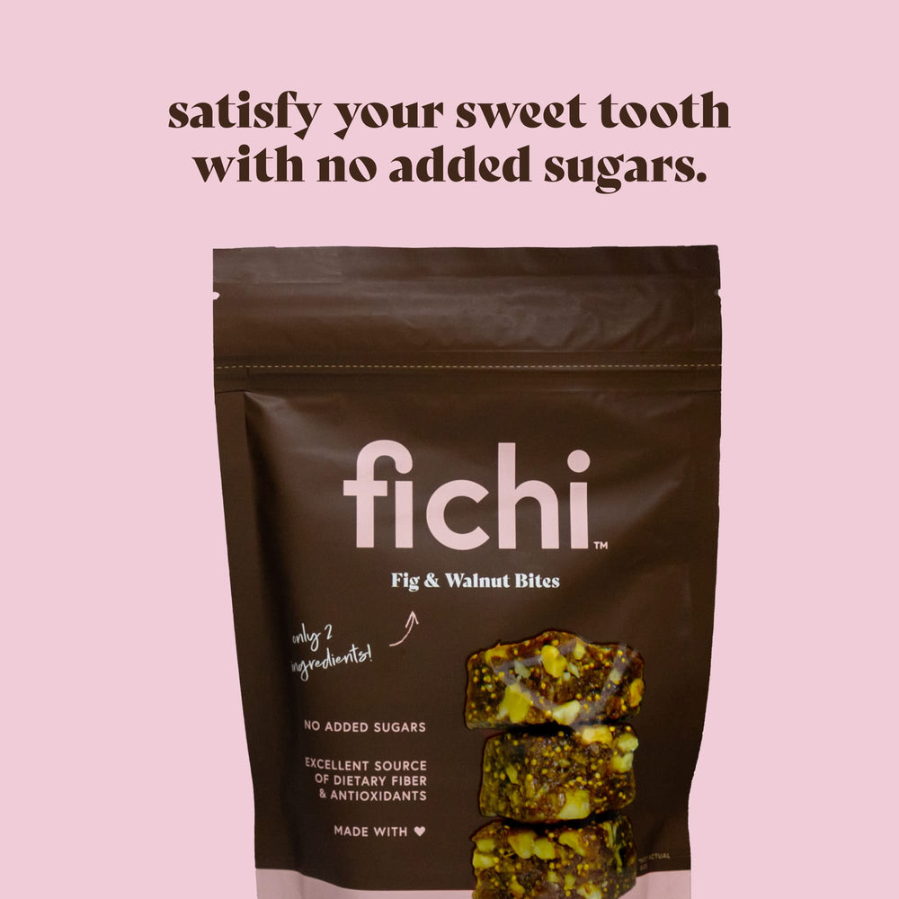 Vegan and gluten-free Fichi bites snack option
