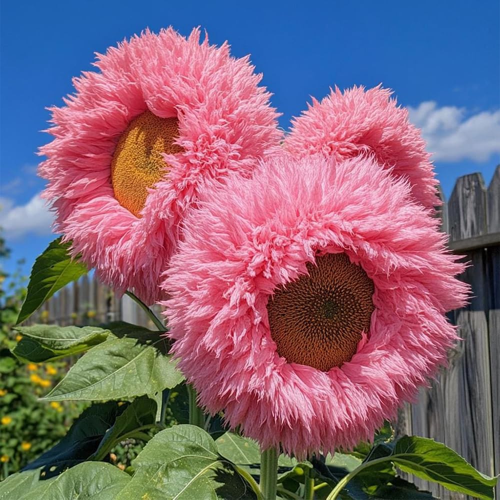 Ficoszo pollinator-attraction bee on sunflower promising biodiversity and lively garden.