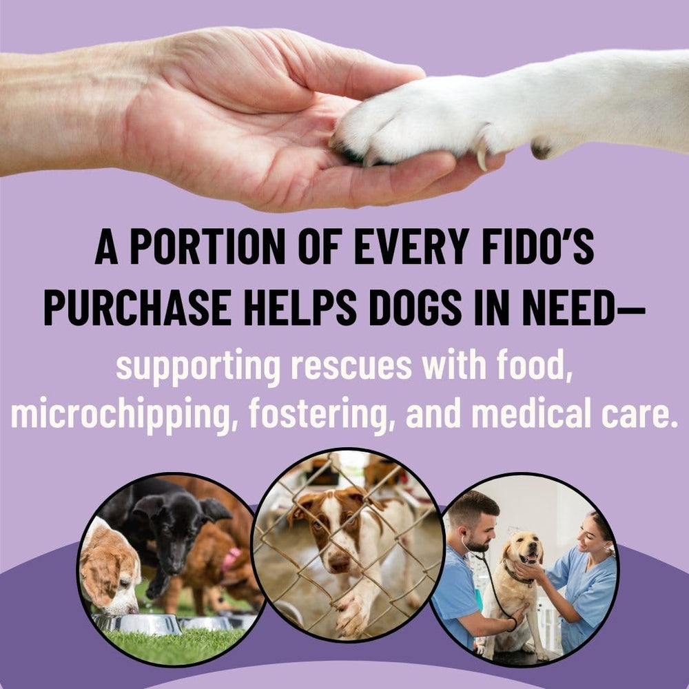 Container contains 60 scoops for longer use with larger dogs.