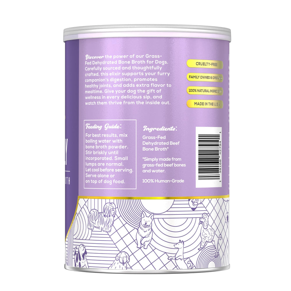 Delicious topper that pairs with dry or wet dog food.