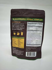 Fidus herbal blend with tea cup for a simple daily ritual.