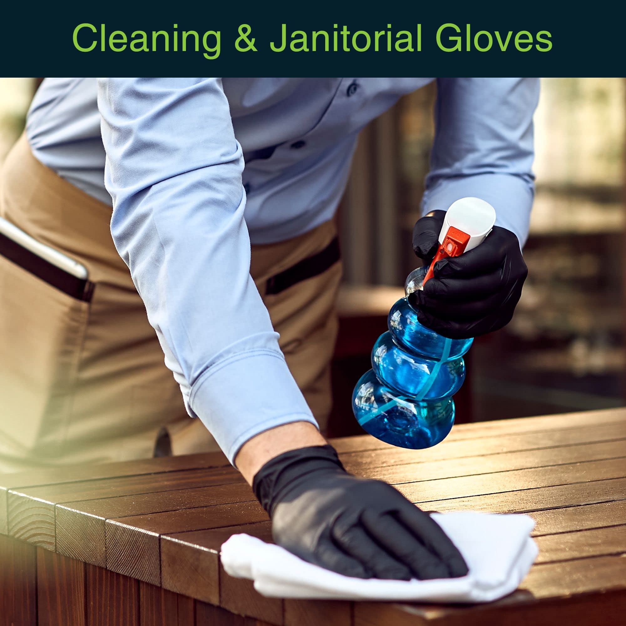 FifthPulse pink gloves, comfortable fit for beauty salons and delicate procedures.